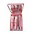 Kit 05 Mini Pincéis com Case e Espelho Rosa QBM806 - Imagem 2