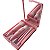 Kit 05 Mini Pincéis com Case e Espelho Rosa QBM806 - Imagem 3