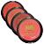 Kit 04 Unidades Blush Compacto Classic Super Poderes SP0012ESF - Imagem 2