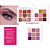 Kit 03 Unidades Paleta de Sombras e Glitter Play Whith Me Pink 21 CS4251 - Imagem 2