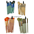 12 Unidades de Kit 8 Mini Pincéis para Maquiagem K8P Atacado Box - Imagem 2