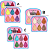 Kit 03 Unidades Paleta de Sombra Glitter Tucano Tropical Teen Jasmyne JS06100 - Imagem 1