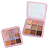 Paleta de Sombras 09 Cores Face Magic Femme Paris FR046 Cor 02 - Imagem 1