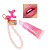 Kit 03 Unidades Lip Gloss com Chaveiro Brilho Labial Femme Paris FR130 - Imagem 2