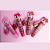 Kit 04 Unidades Lip Gloss com Chaveiro de Mini Gloss Brilho Labial Femme Paris FR117 - Imagem 1