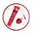 Kit 04 Unidades Lip Gloss com Chaveiro de Mini Gloss Brilho Labial Femme Paris FR117 - Imagem 2