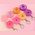 Kit 04 Unidades Lip Balm Cute Donut com Chaveiro Hello Mini Y258 - Imagem 2
