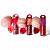 Kit 03 Unidades Lip Gloss com Pompom e Chaveiro Mini Gloss Bobbi Rara BRB106 - Imagem 4