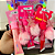 Kit 03 Unidades Lip Gloss com Pompom e Chaveiro Floco de Neve Bobbi Rara BRB102134 - Imagem 3