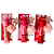 Kit 03 Unidades Lip Gloss com Pompom e Chaveiro Floco de Neve Bobbi Rara BRB102134 - Imagem 4