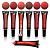 Kit 06 Unidades Lip Gloss Bella Femme BF10010 - Imagem 3