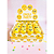 Lip Balm Emoji Party Pink 21 CS5825 Atacado Box 24 Unidades - Imagem 1