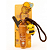 Gloss Gold My Honey com Chaveiro Para Celular e Abelhinha Femme Paris FR114 - Imagem 1