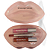 Kit Lip Combo 3 em 1 Gloss, Lápis Labial e Batom Matte Bobbi Rara BRB0481 Cor 01 - Imagem 1