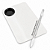Placa e Espátula de Metal Para Mistura de Maquiagem QBM961 - Imagem 1