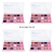 Kit 04 Unidades Paleta de Sombras 18 Cores Secret Glow Ruby Rose HB1084 - Imagem 1