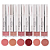 Kit 06 Unidades Gloss The Glossier One Blow Ruby Rose HBL6407 - Imagem 1