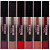 Kit 06 Unidades Batom Líquido Crème Lip Obsidian Ruby Rose HB7100 - Imagem 3