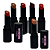 Kit 06 Unidades Batom Cream Satin Obsidian Ruby Rose HB7000 - Imagem 3
