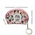 Bolsinha Porta Objeto com Chaveiro Rosa 11x7x3cm HC86741 - Imagem 2