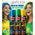 Kit 03 Unidades Glitter Spray Cabelos e Corpo Maquiagem Temporária Verde, Amarelo e Azul Copa - Imagem 1