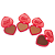 Kit 04 Unidades Pó Bronzeador Dopamine Angel Glow Ruby Rose HBF1400 - Imagem 1
