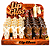 Kit 02 Unidades Lip Gloss com Chaveiro Coelhinho Chocolate Labranche LA7336 - Imagem 2
