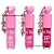 Kit 03 Unidades Lip Gloss com Mosquetão Chaveiro e Pingentes Bobbi Rara BRB106271 - Imagem 1