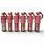 Lip Gloss com Mosquetão Chaveiro Yvisiy VS5008 Atacado Box 24 Unidades - Imagem 2