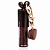 Lip Gloss Choco com Mosquetão Chaveiro e Pingentes Love Rain LR5914 - Imagem 1