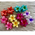 12 Unidades Piranha de Flor Para Cabelo Pequena Cor Aleatória Atacado Box Fechado - Imagem 2