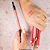 Lápis Labial Lip Power com Pincel para Esfumar Mia Make 620 Atacado Box 36 Unidades - Imagem 3