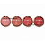 Kit 04 Unidades Blush Dia a Dia Cintilante Mahav BDD-MV - Imagem 2