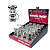 Lip Oil Metalic Bear com Chaveiro Mia Make 521 Atacado Box 24 Unidades - Imagem 1
