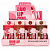 Kit 04 Unidades Duo Lip Pocket Lápis Labial e Batom Vivai 3424 Cores 01 ao 04 - Imagem 2