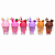 Kit 06 Unidades Lip Gloss Coleção Milkshake Taça Femme Paris FR206 - Imagem 1