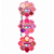Kit 03 Unidades Paleta de Sombras Floral Sarah's Beauty S6132 - Imagem 3