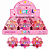 Kit 03 Unidades Paleta de Sombras Floral Sarah's Beauty S6132 - Imagem 2