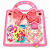 01 Cartela Kit Infantil Óculos, Xuxinhas, Tic Tac e Pulseiras Cores Aleatórias JYS342 - Imagem 3