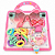 01 Cartela Kit Infantil Óculos, Xuxinhas, Tic Tac e Pulseiras Cores Aleatórias JYS342 - Imagem 2