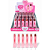 Batom Semi Matte City Lips City Girls CG487 Cores A Atacado Box 36 Unidades - Imagem 1