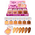 Pó Compacto Powder Cake com Espelho e Esponja Tejar Makeup TJ2835 Atacado Box 24 Unidades - Imagem 1