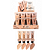 Base Líquida Liquid Foundation Tejar Makeup TJ224 Atacado Box 24 Unidades - Imagem 1