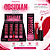 Batom Líquido Crème Lip Obsidian Ruby Rose HB7100 Cor OCL03 Atacado Box 12 Unidades - Imagem 3