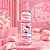 Kit 06 Unidades Loção Corporal Hidratante Marshmallow Hello Kitty Mia Make 667 - Imagem 2