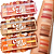 Kit 03 Unidades Paleta de Sombras Cup Cake Uni Makeup UNSO340DS - Imagem 1
