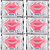 Kit 06 Unidades Máscara Labial Yoyo Maquiamor Melancia YYZ-0602-02 - Imagem 1