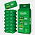08 Pacotes Mini Lenço Umedecido Micelar Lovely Face Beautiful Kiwi + Chá Verde FB712 - Imagem 1