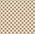 Tricoline xadrez marron 25x150cm - Un - Imagem 1