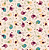 Tricoline passarinhos cantores rosa 50x150cm - Un - Imagem 1